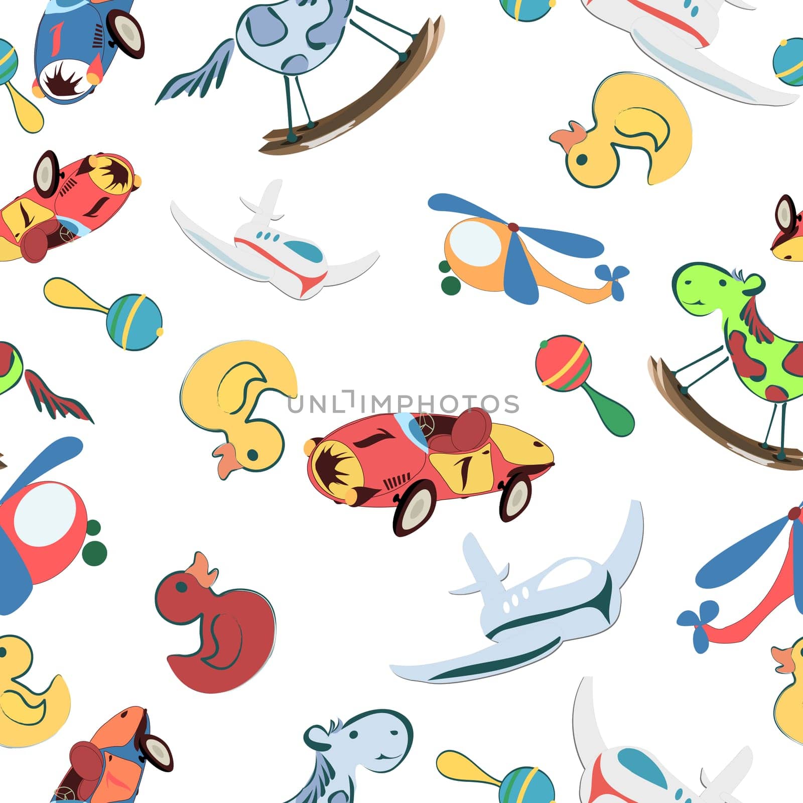 Toys pattern