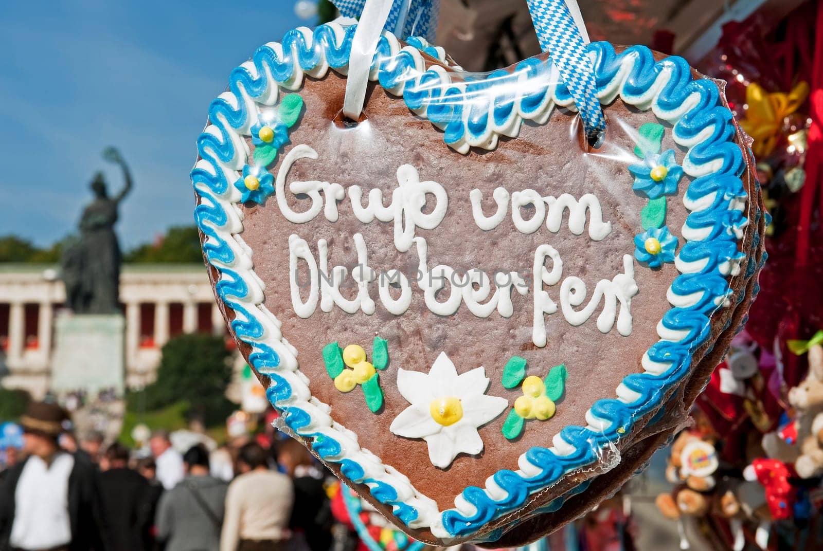 Chocolate heart from Munich's Oktoberfest