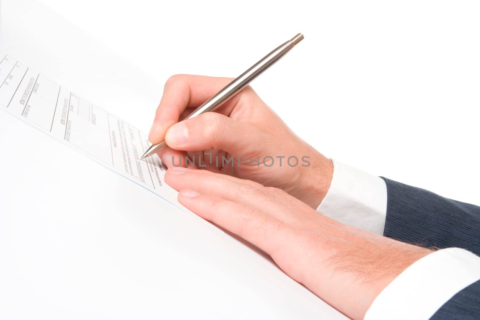Sign agreement
