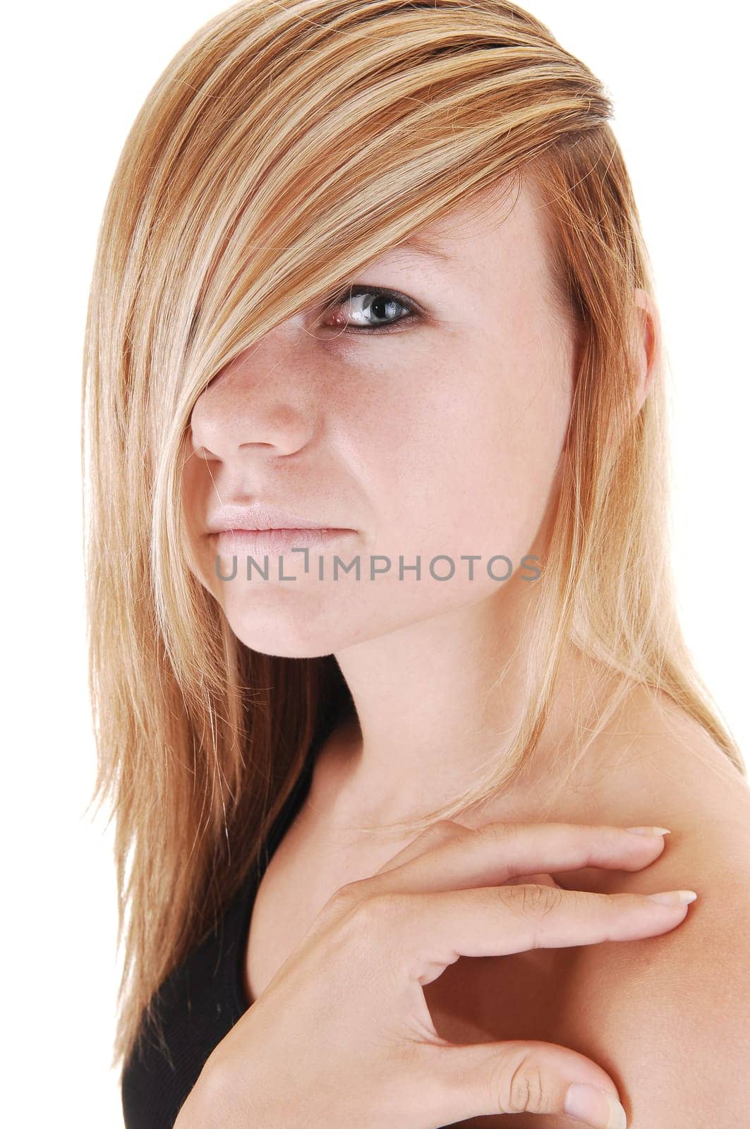 Face shoot of girl.