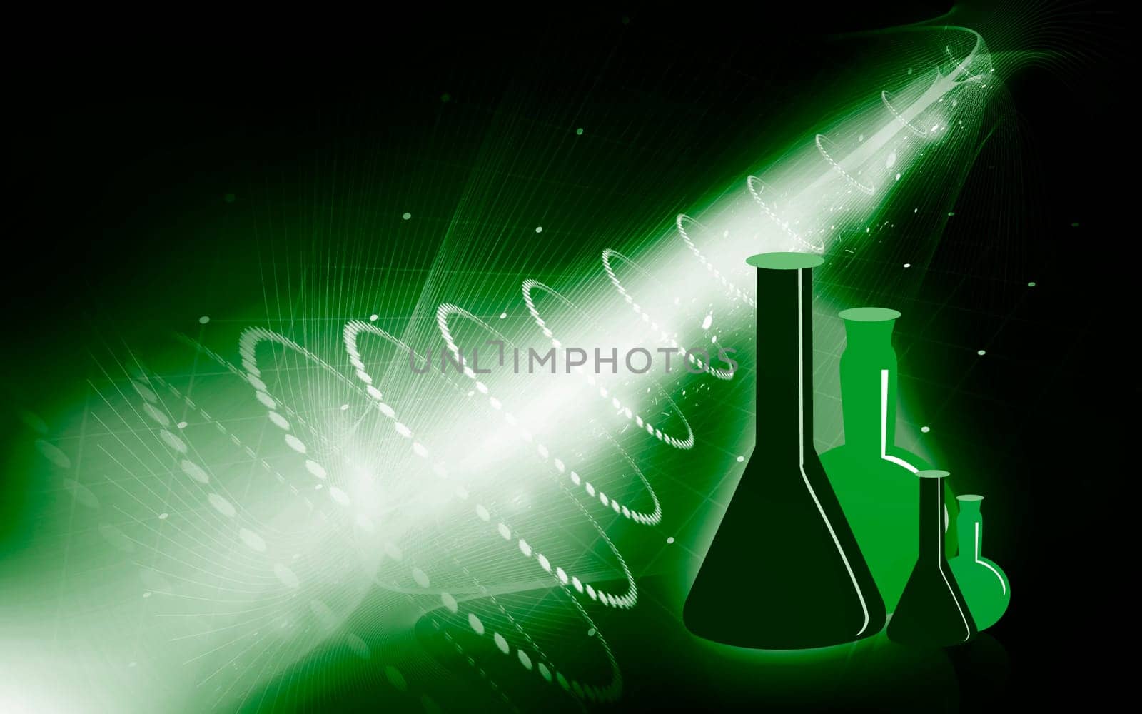 conical flask in laboratory