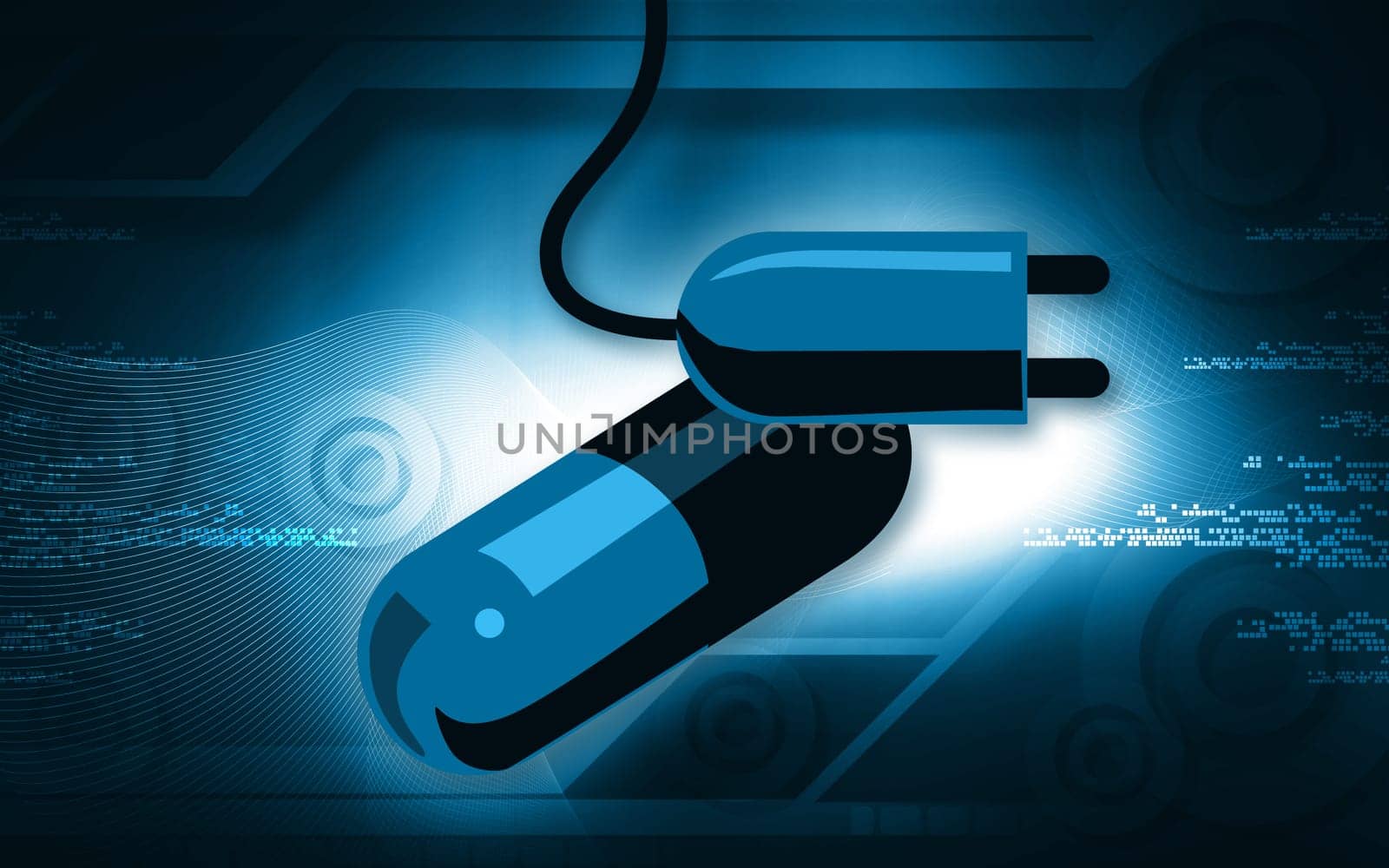 capsule and power plug