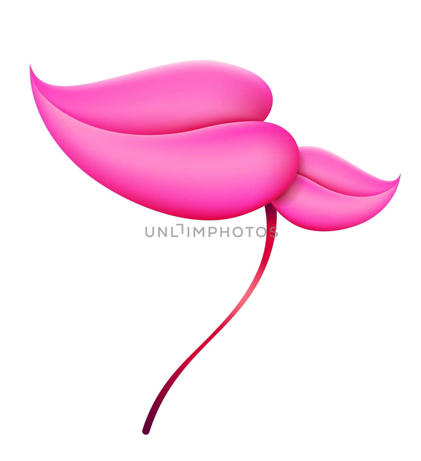 pink leaf
