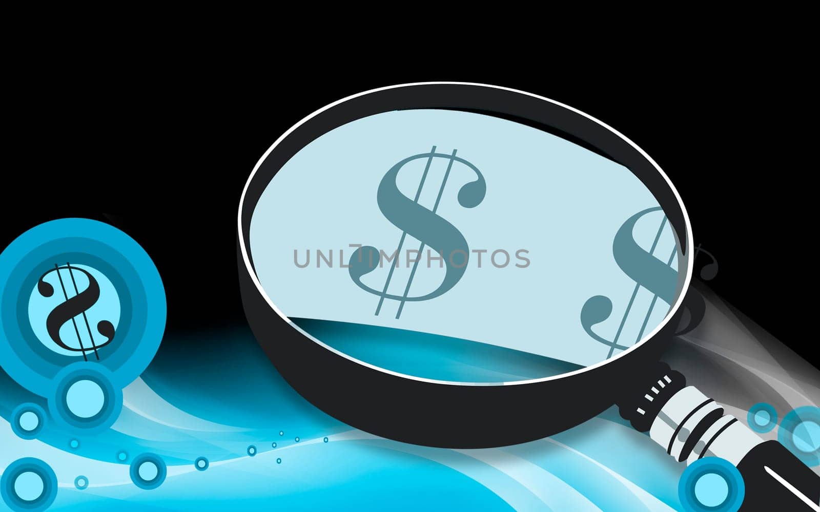 Dollar magnifier