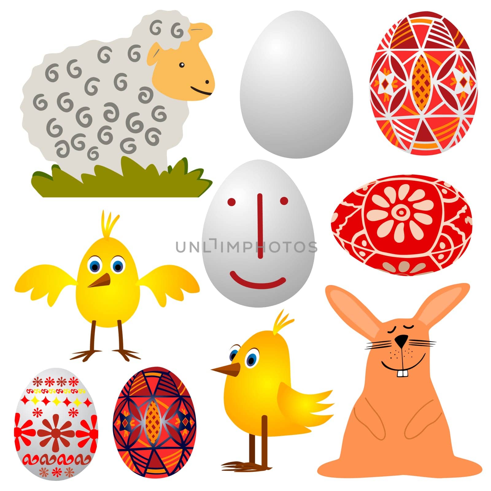 Easter - various elements