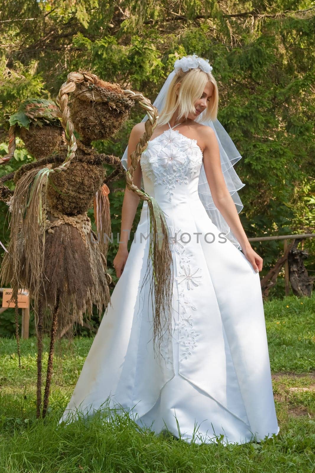 Bride outdoor