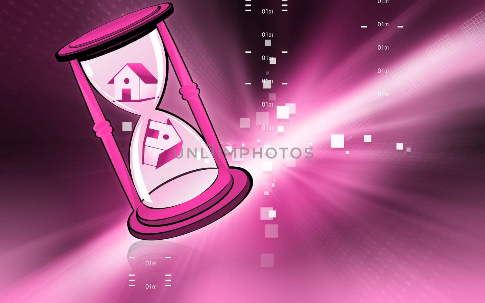 houses in a hourglass