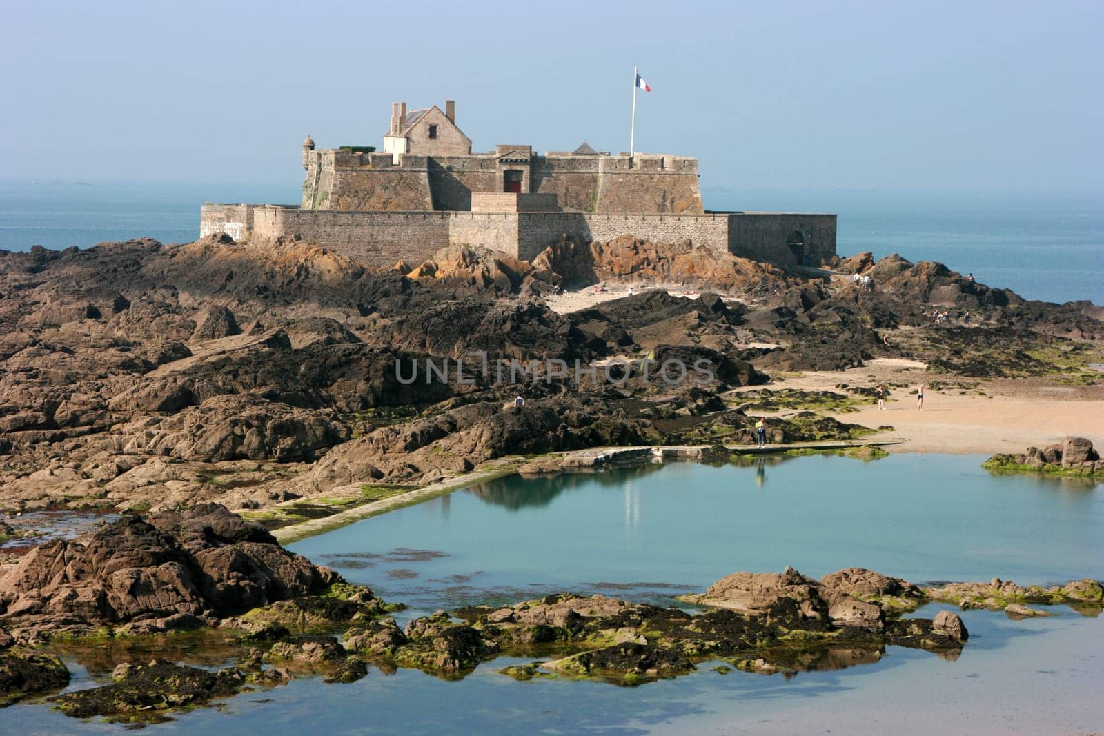 The Fort National fortress, Saint-Malo
