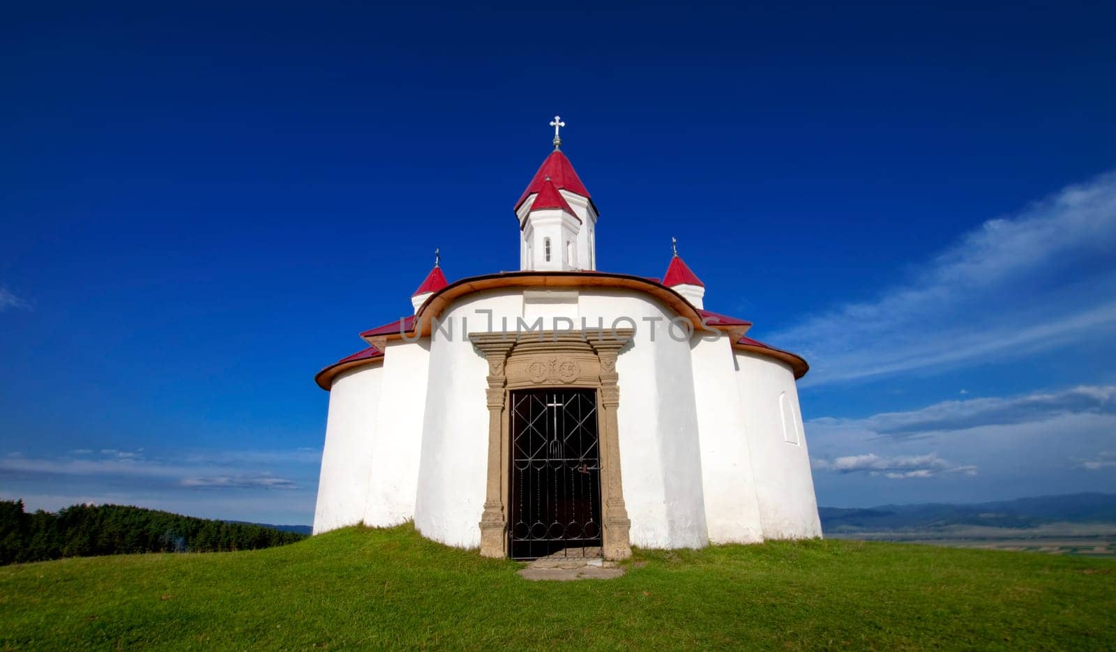 Small chapel at Sanzieni, Romania