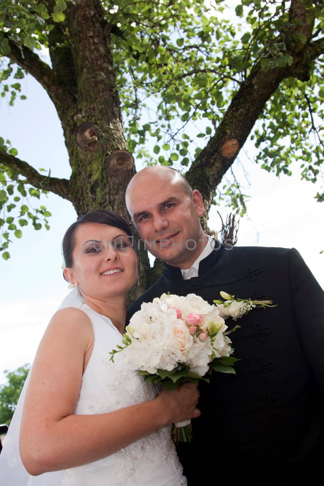 Bride and groom