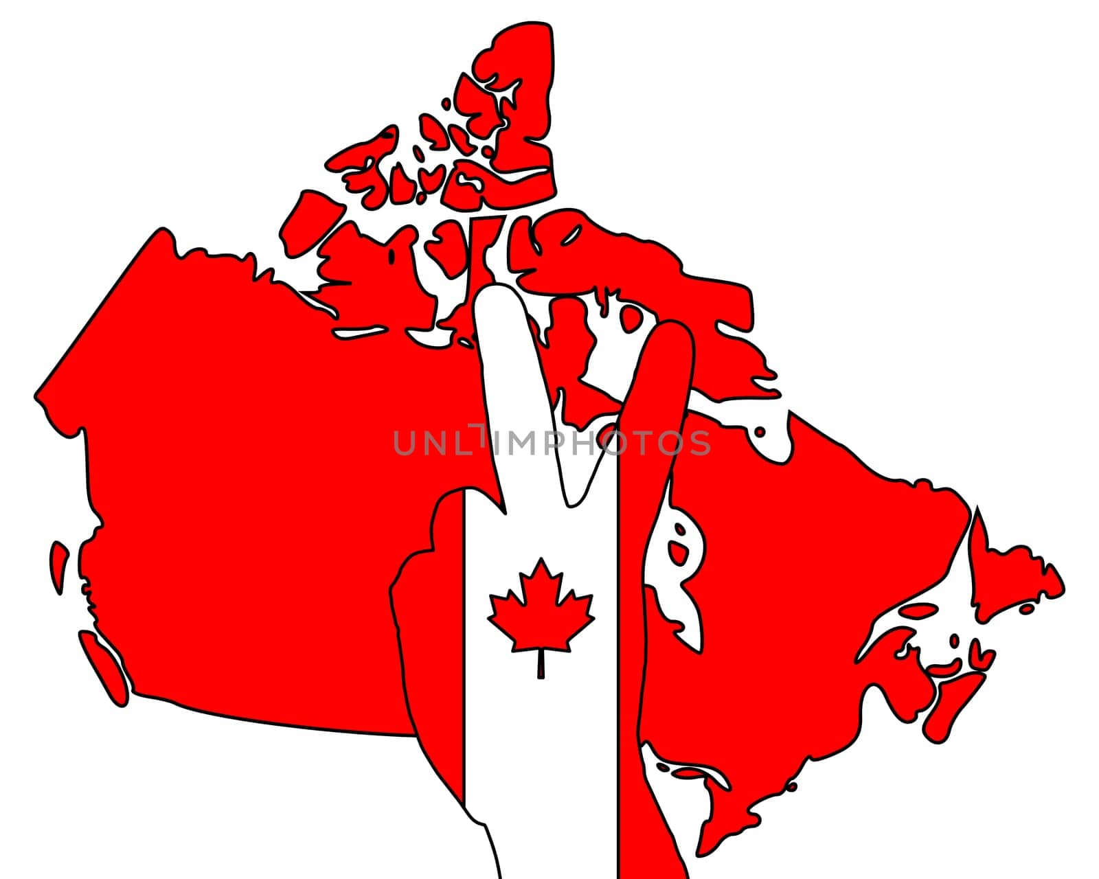 Canadian Hand Sign