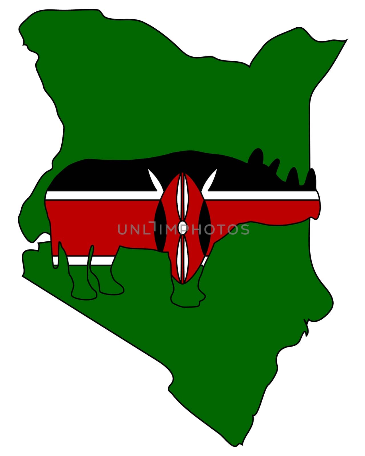 Kenya Black Rhinoceros
