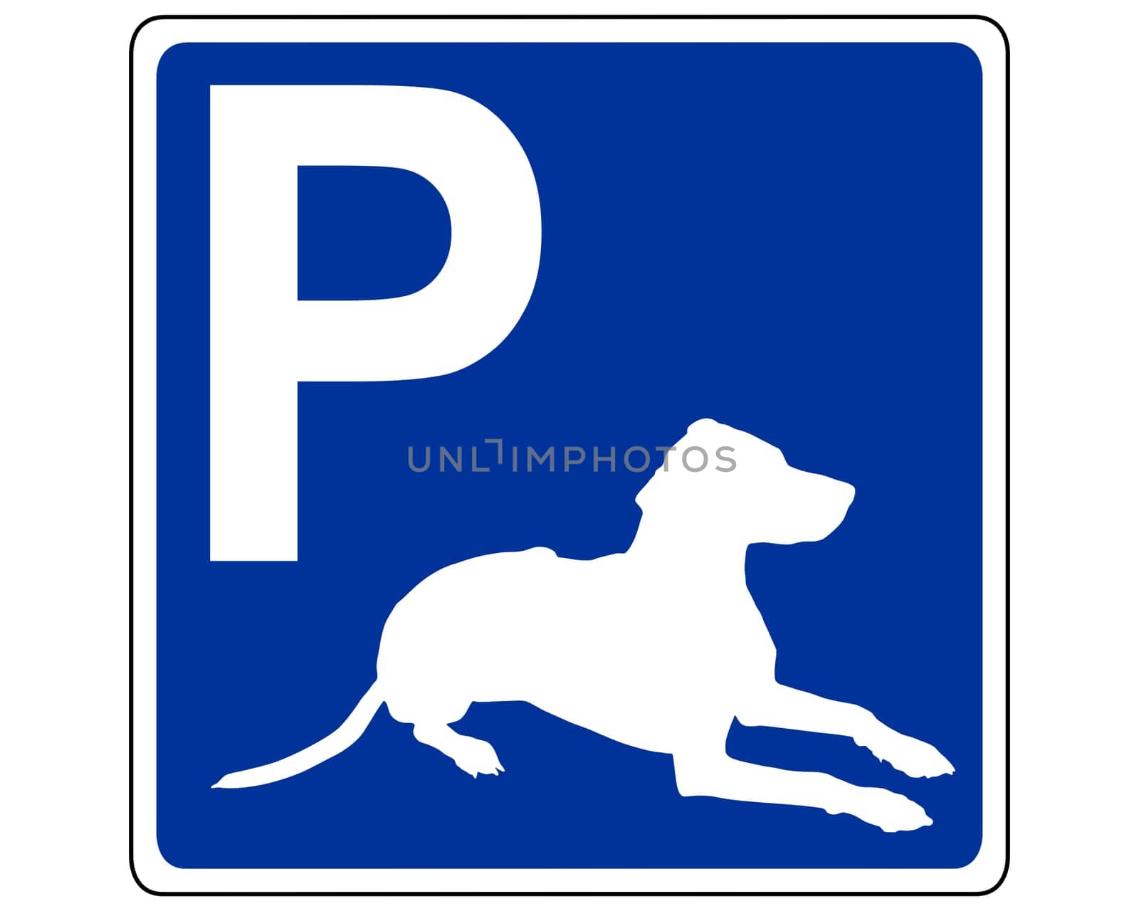Traffic signs for dogs