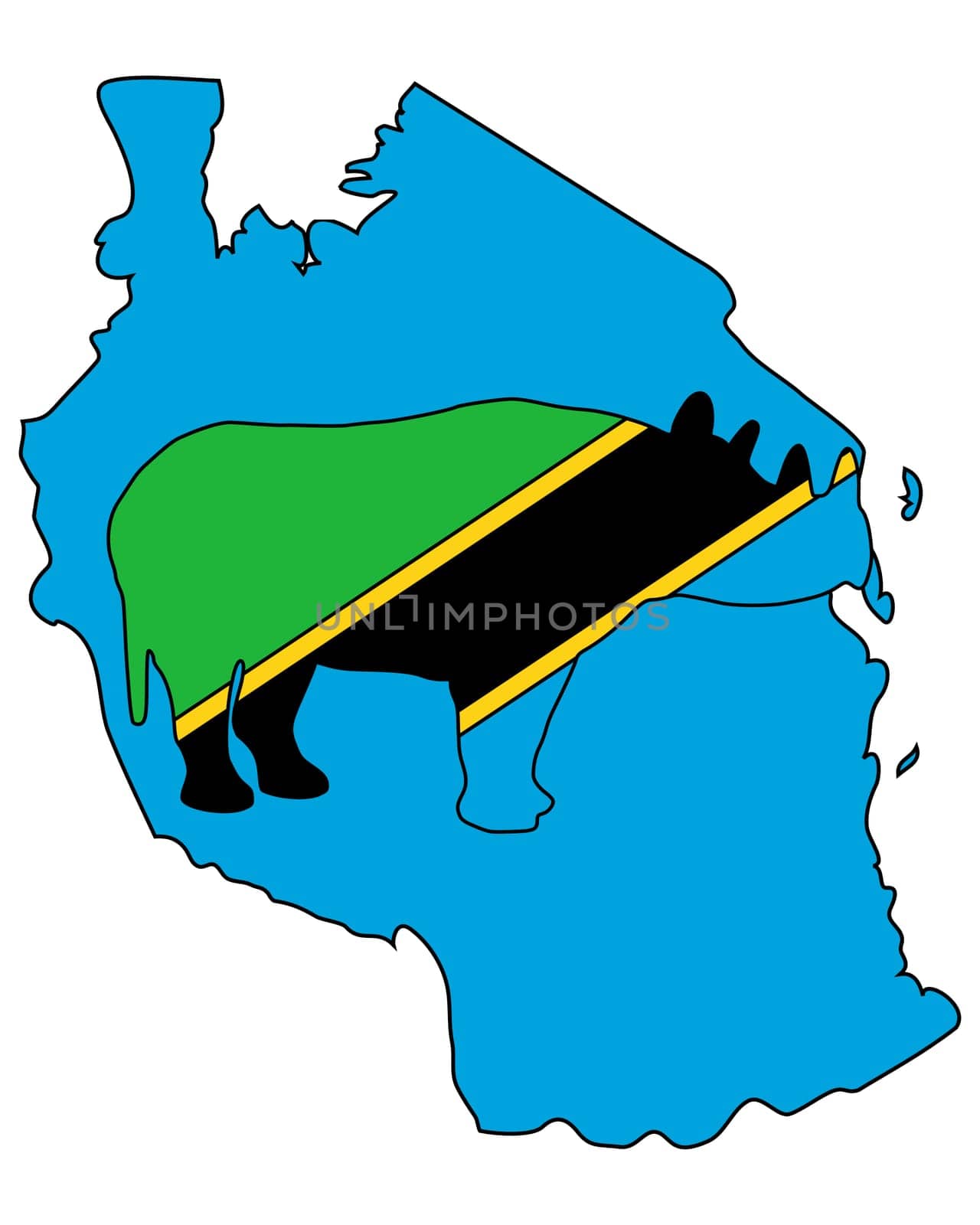 Tanzania Black Rhinoceros