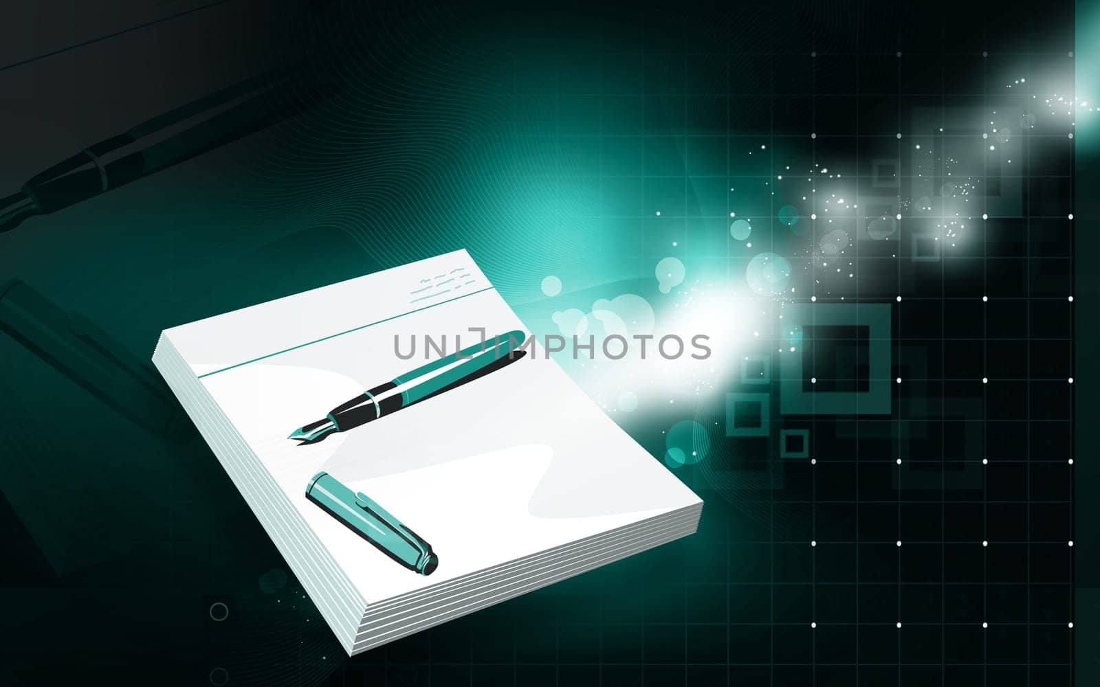 Paper and pen