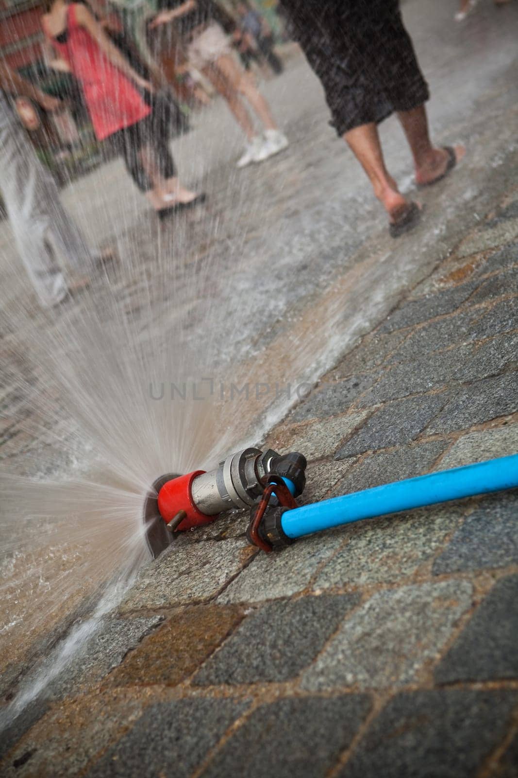 Unusual coolness on hot days
