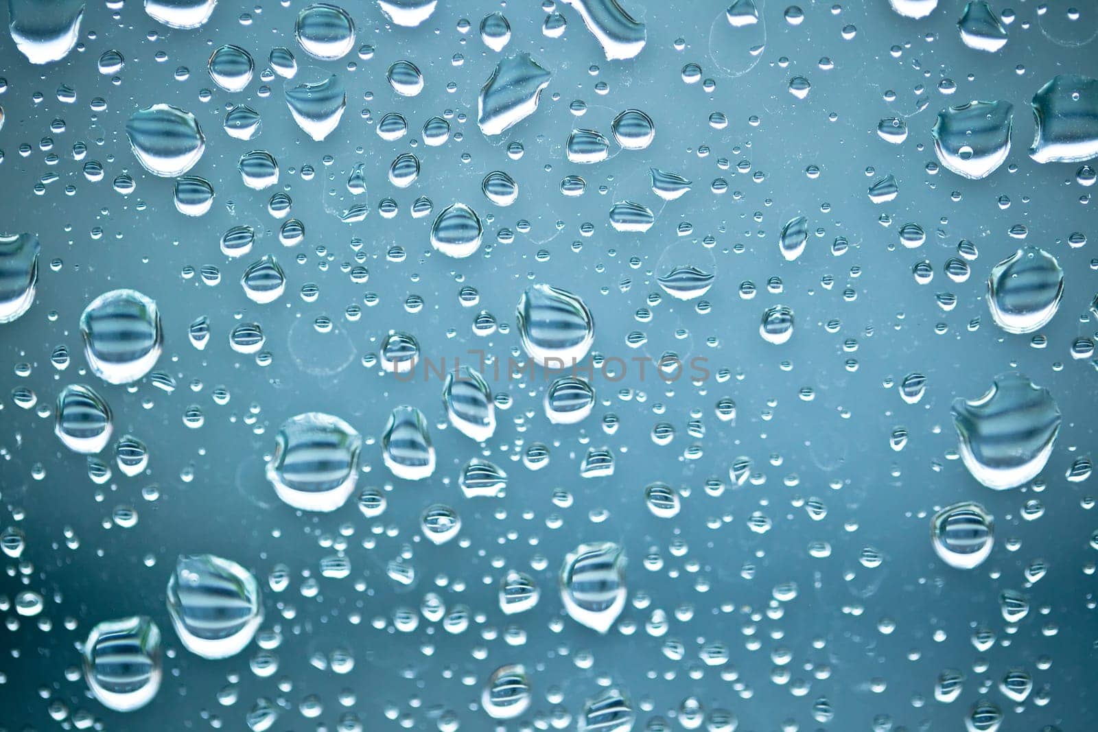 Water drops on window background