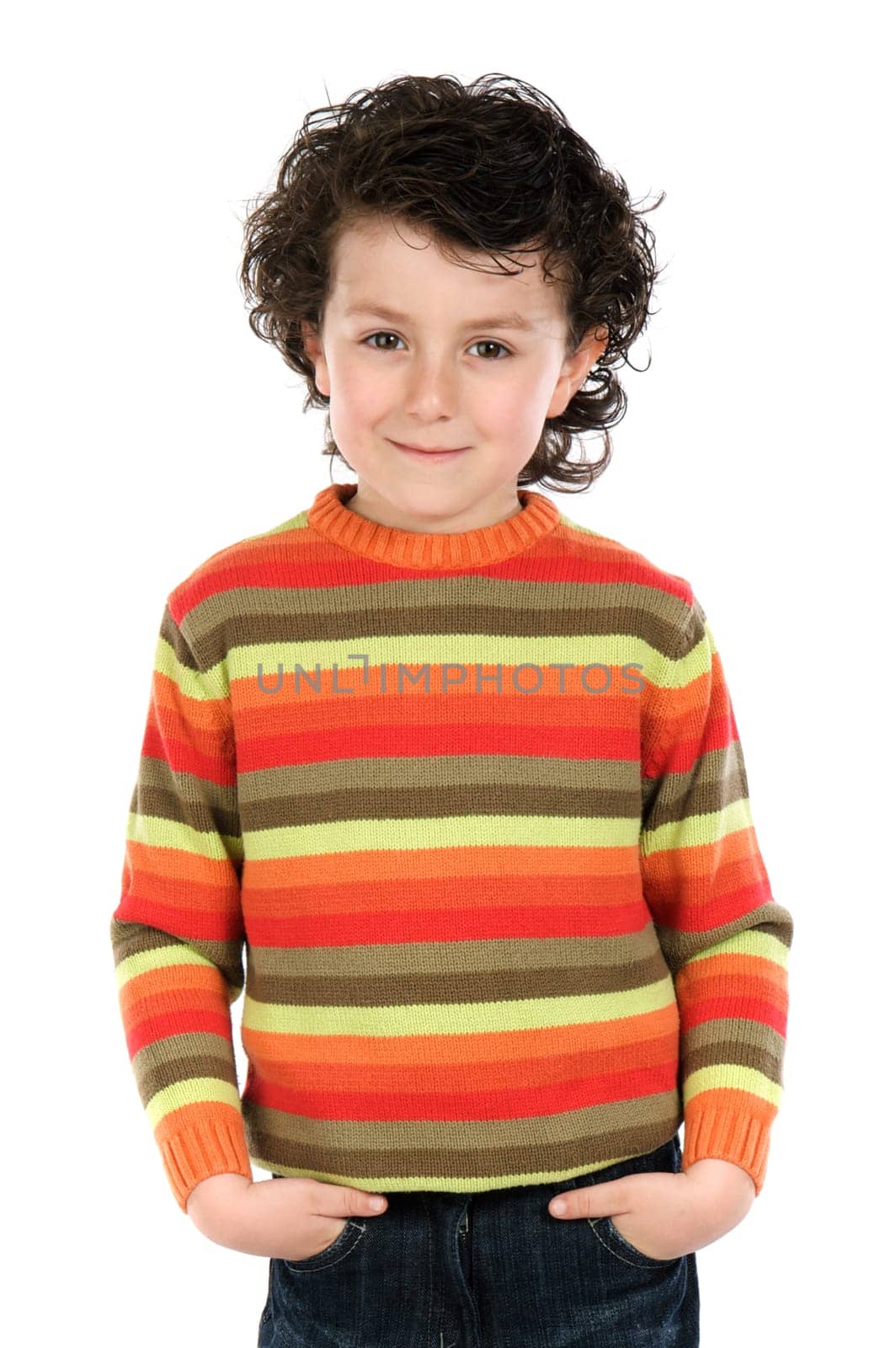 Small handsome boy