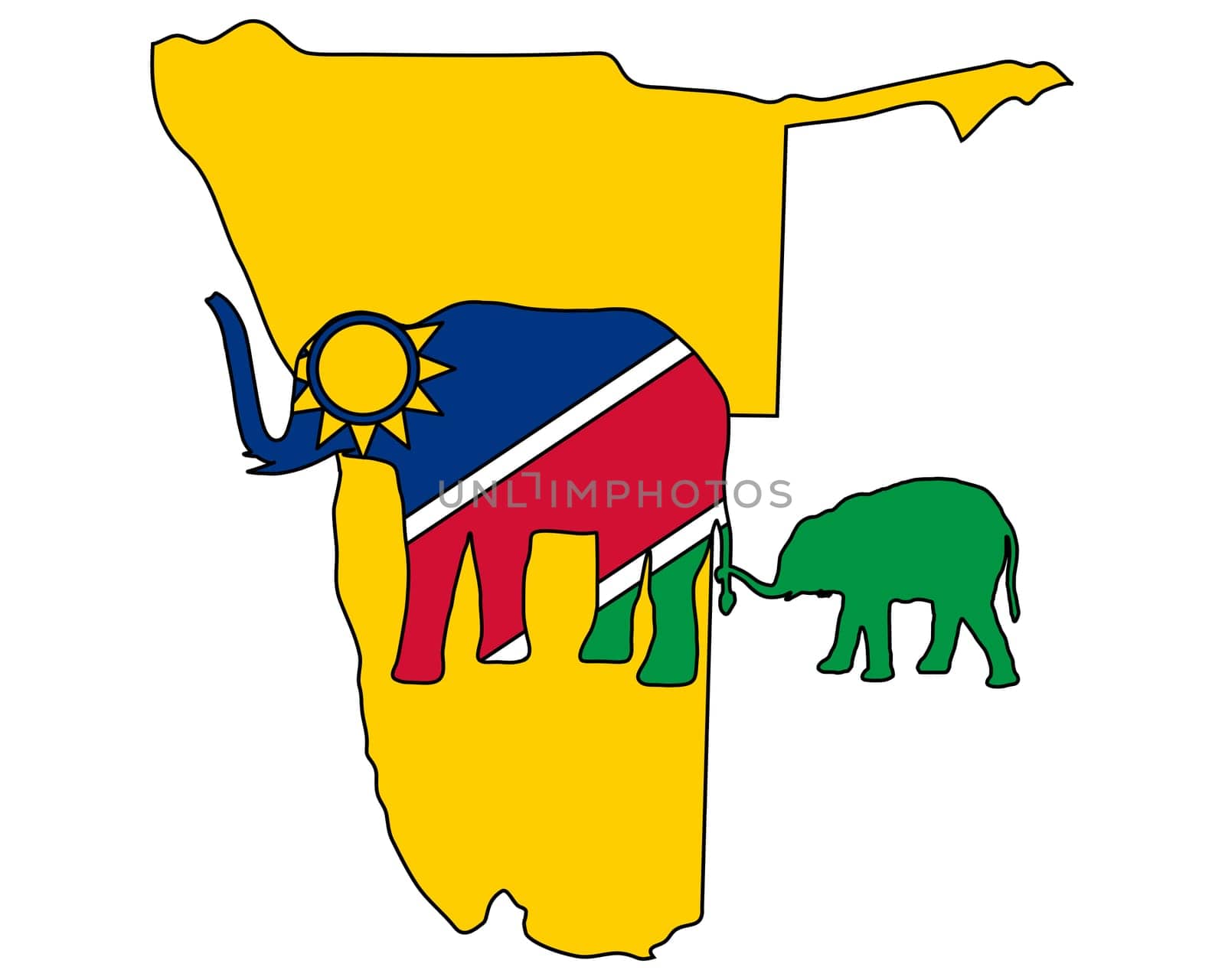 Namibia Elephants