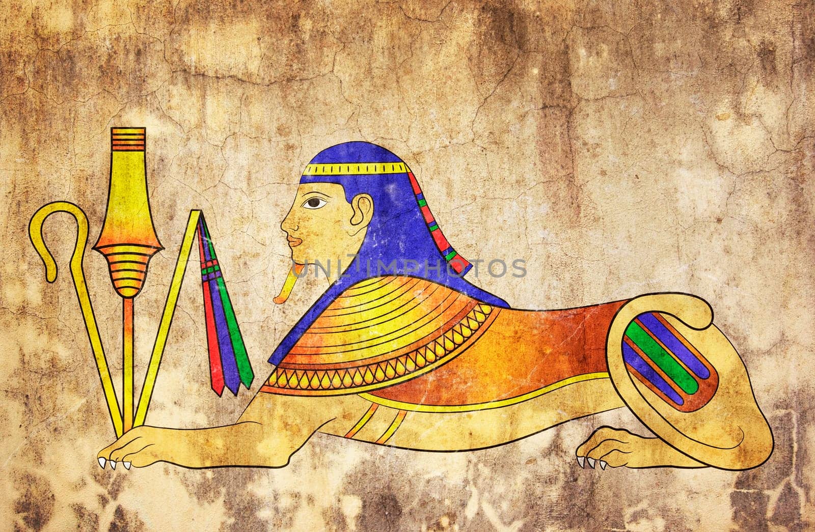 Sphinx - mythical creature of ancient Egypt