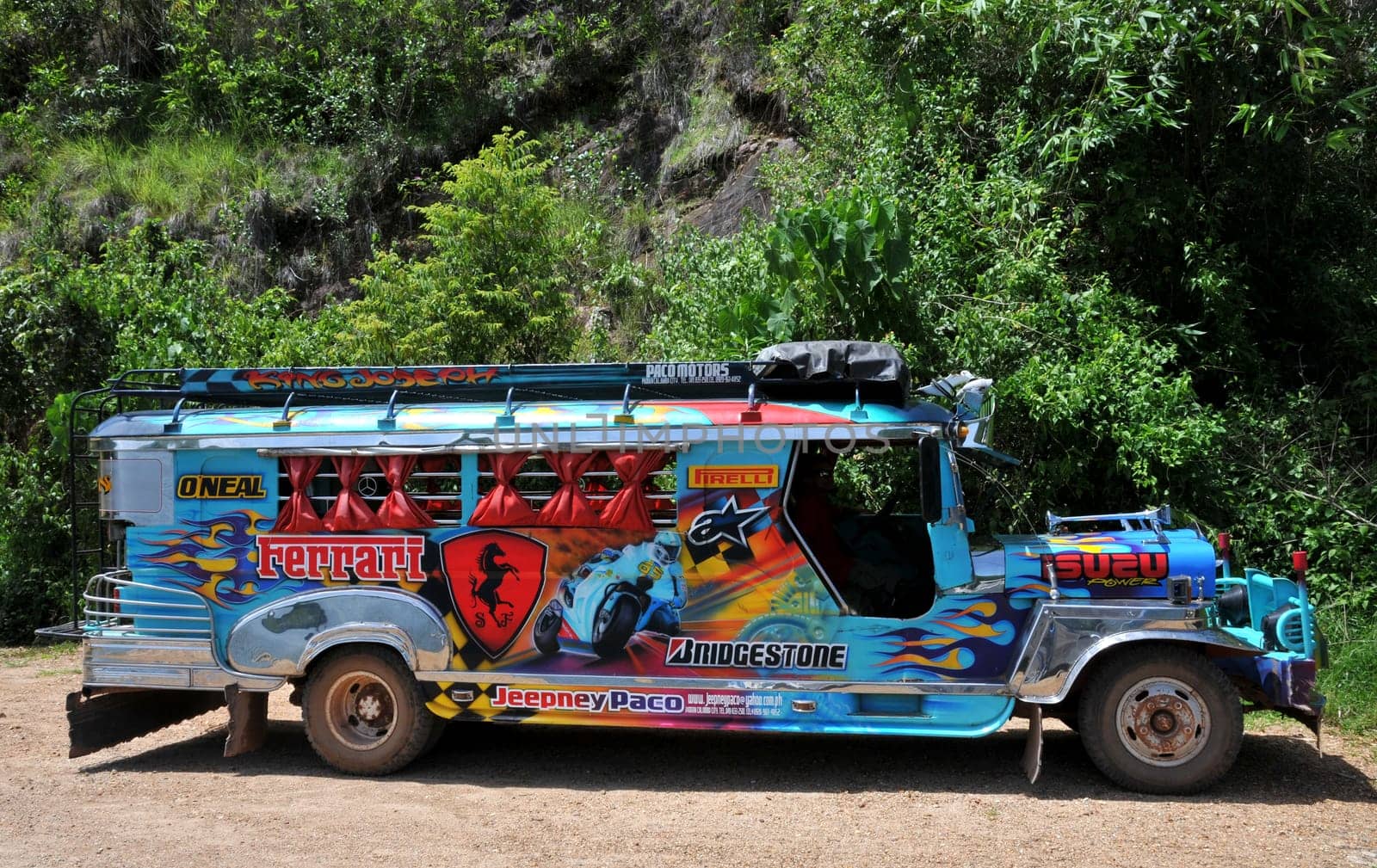 Traditional Jeepney in the Philippines