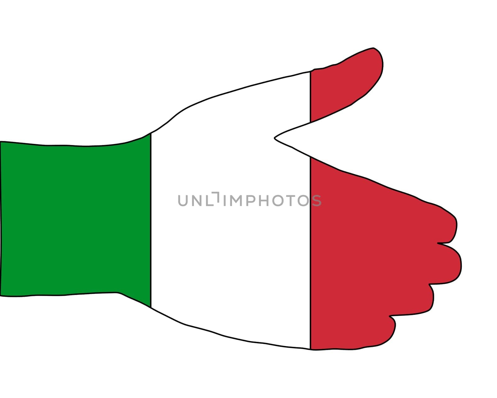 Italian handshake