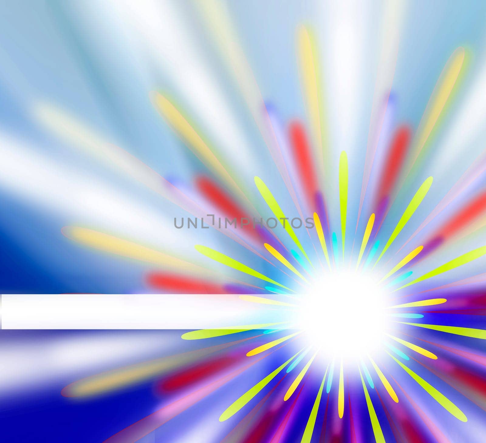 Fireworks Graphic Banner