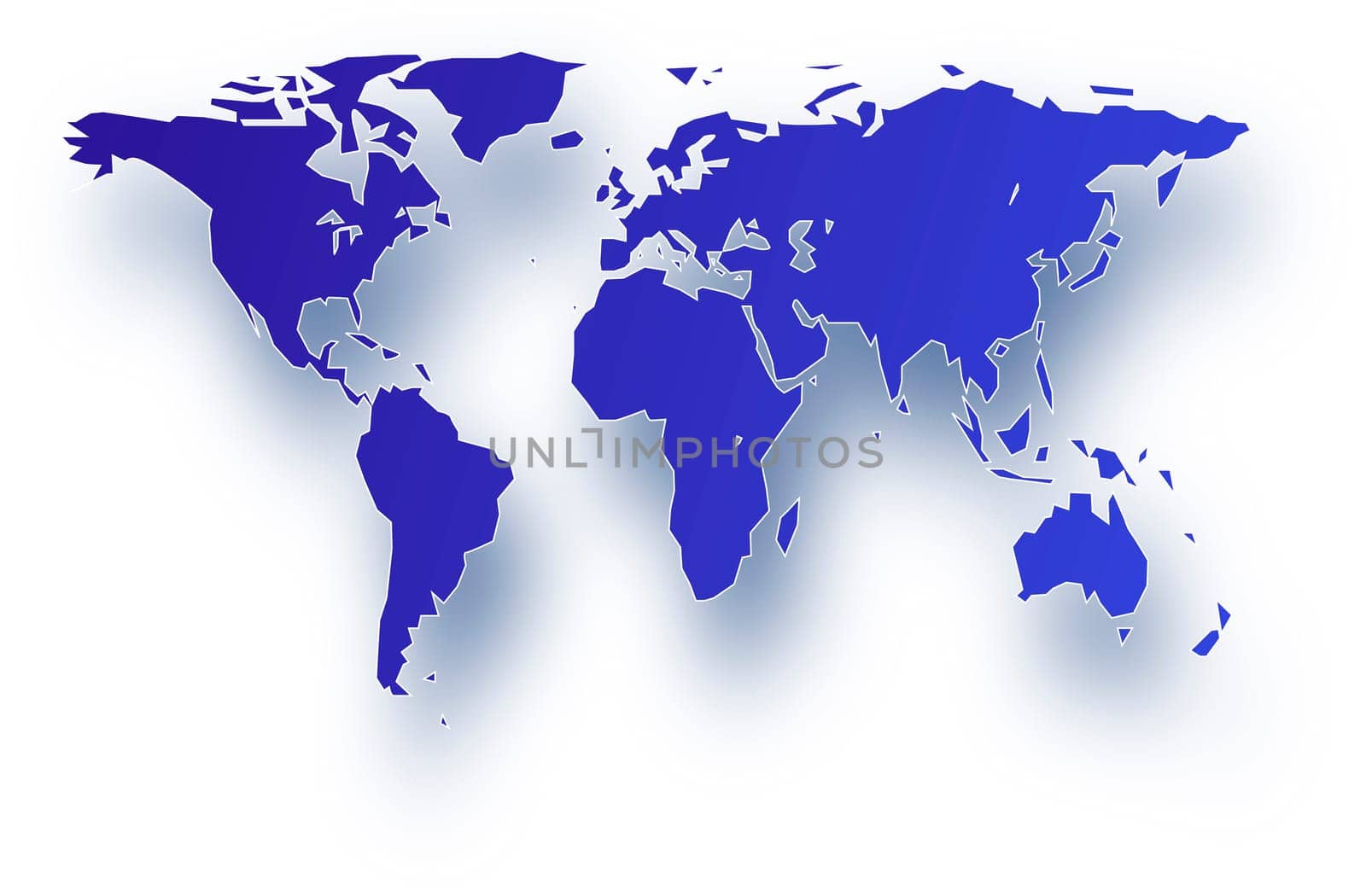 World Map Graphic Background