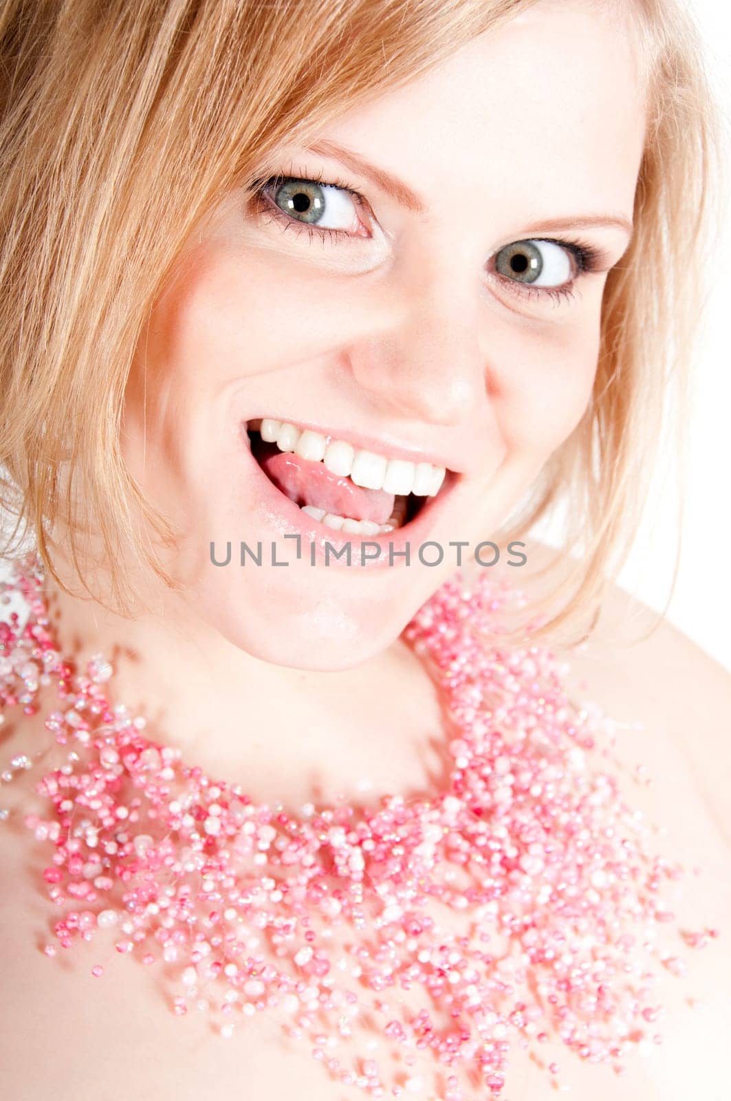 Portrait of beautiful woman