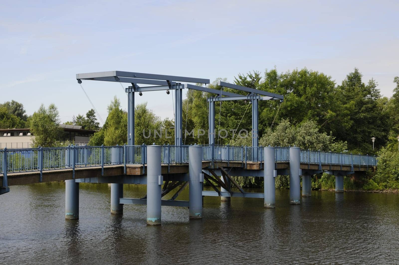 Blue Bridge in Friedrichstadt