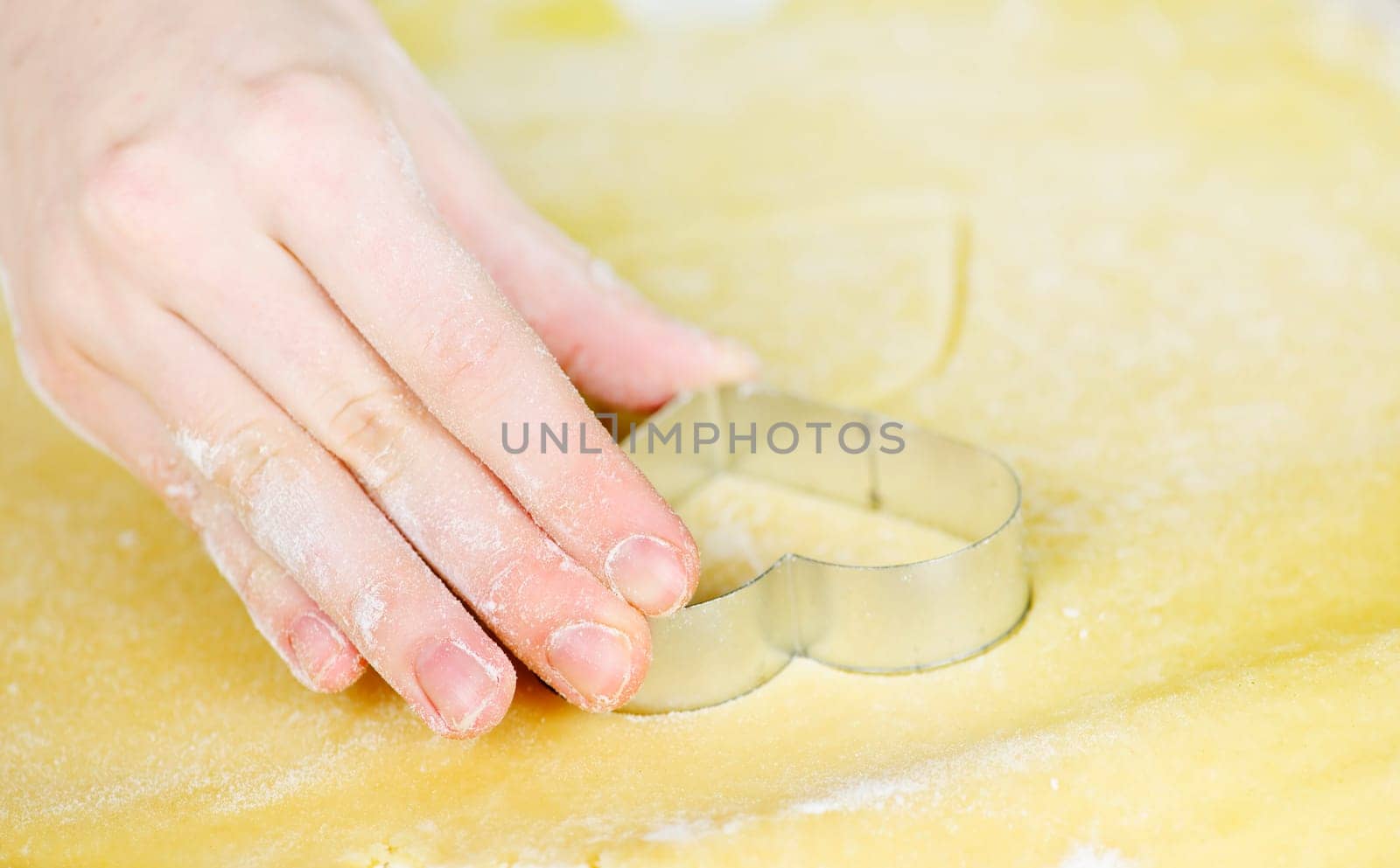 Making shortbread cookies