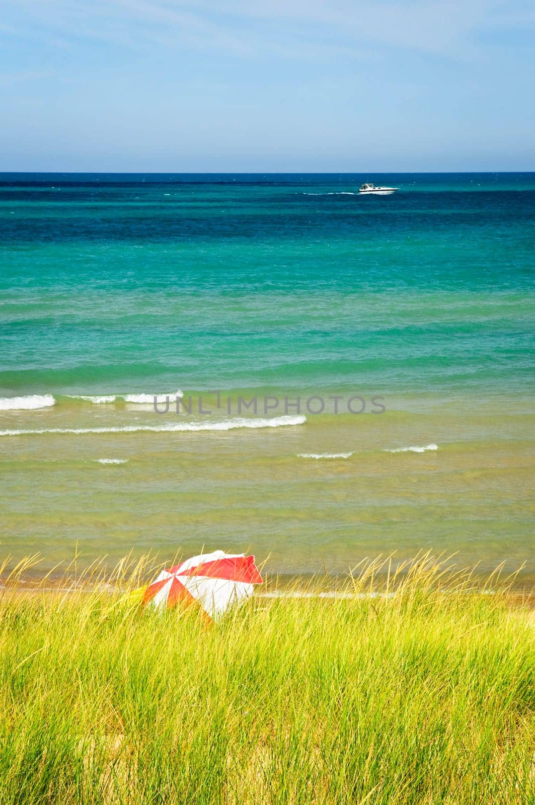 Sand dunes at beach