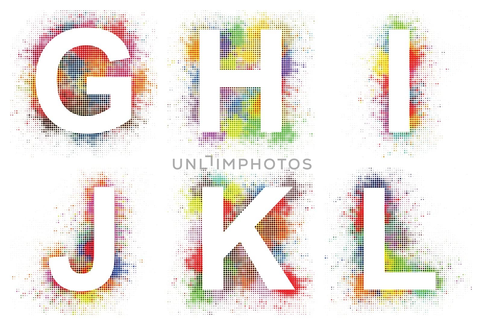 Alphabet g-l