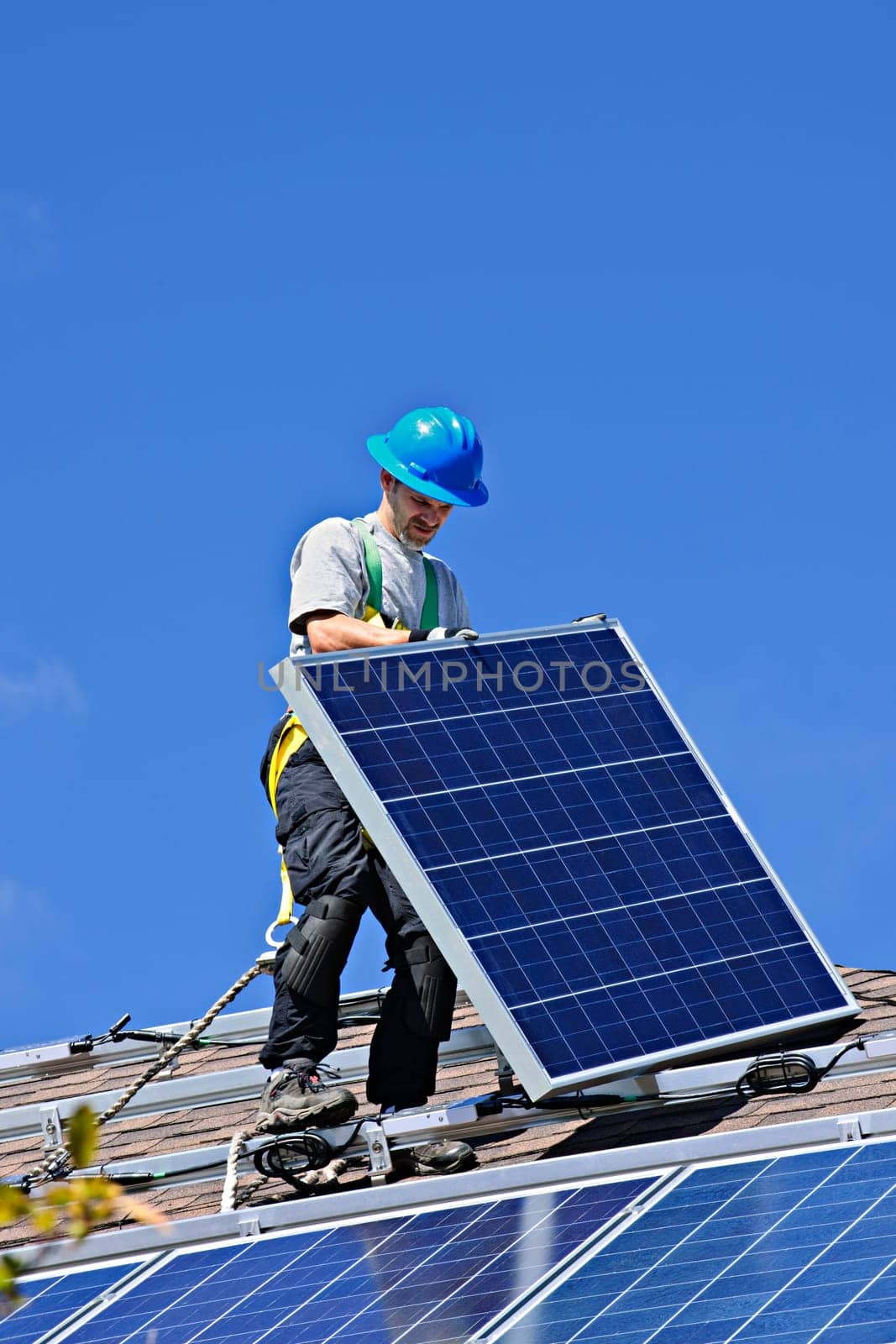 Solar panel installation