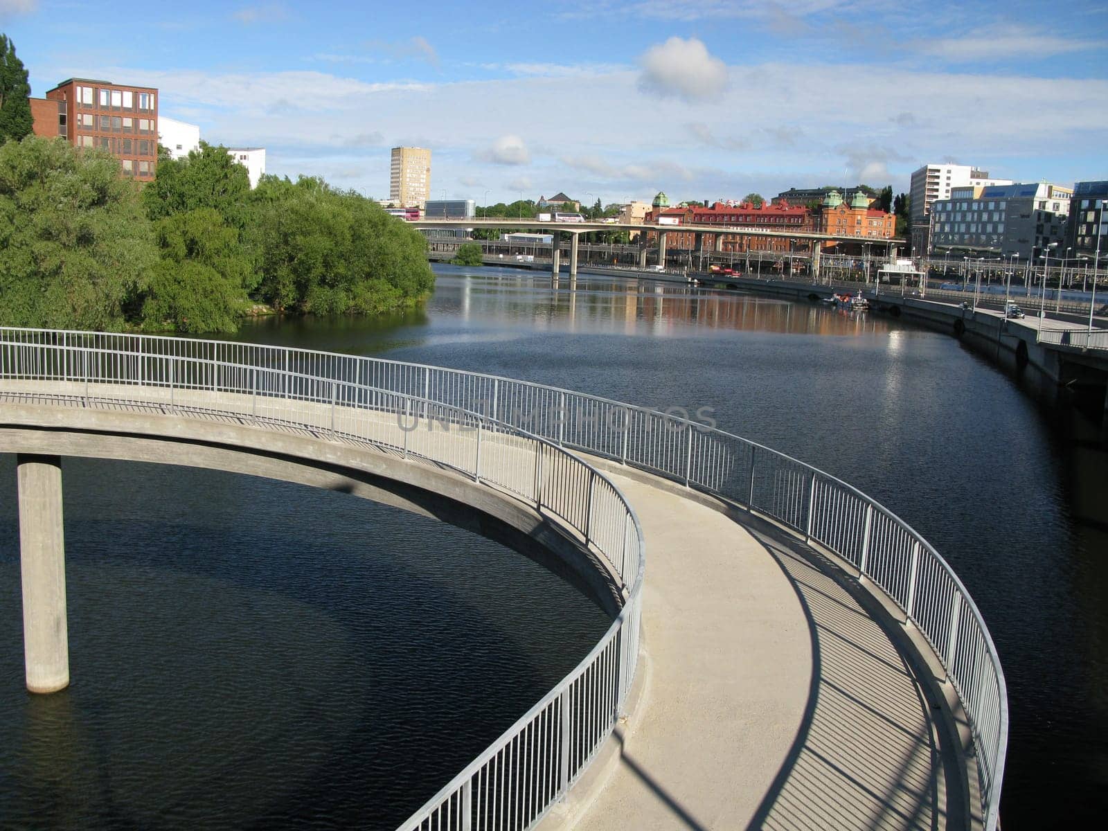 Modern city (Stockholm, Sweden)