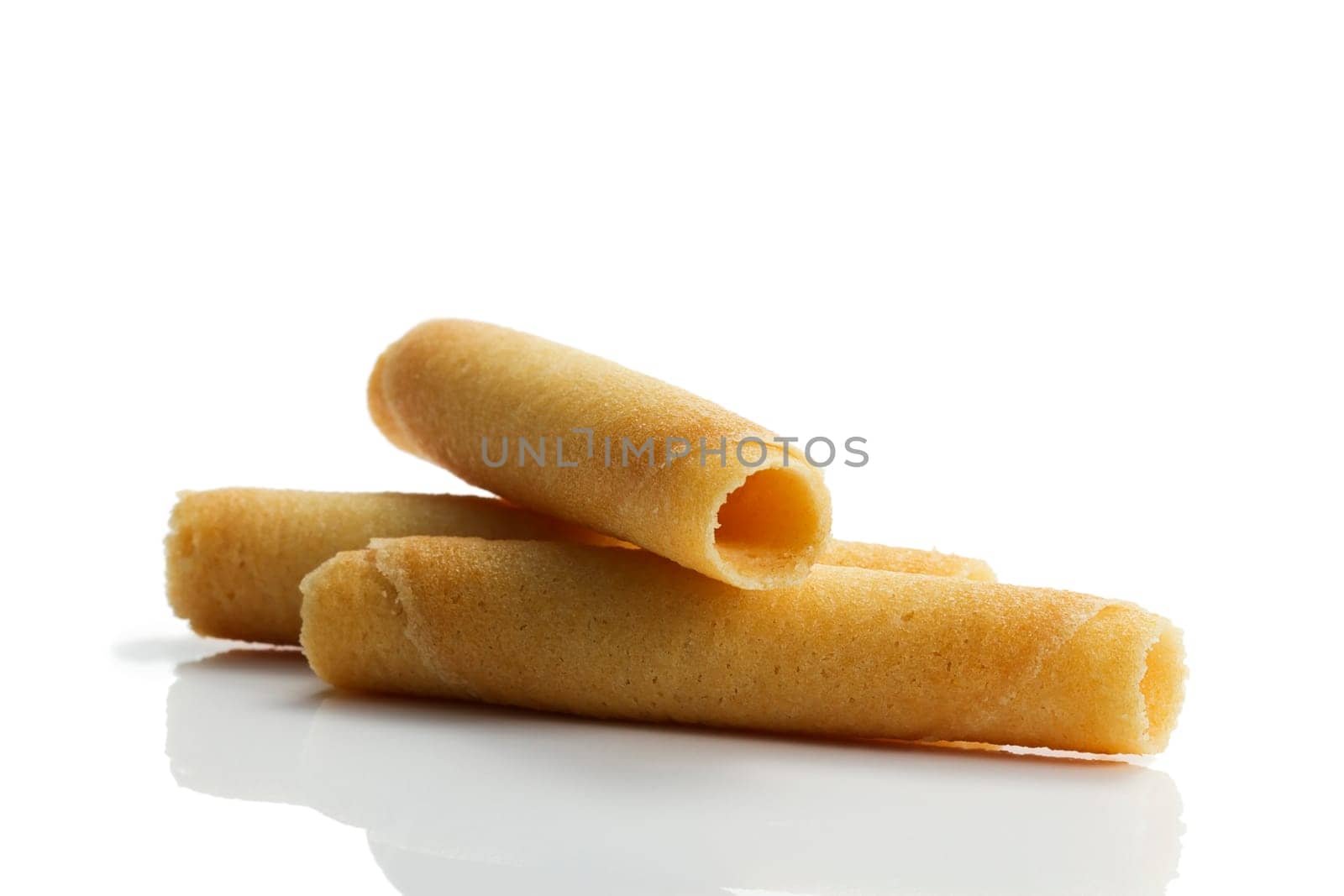 Three coffee rolls