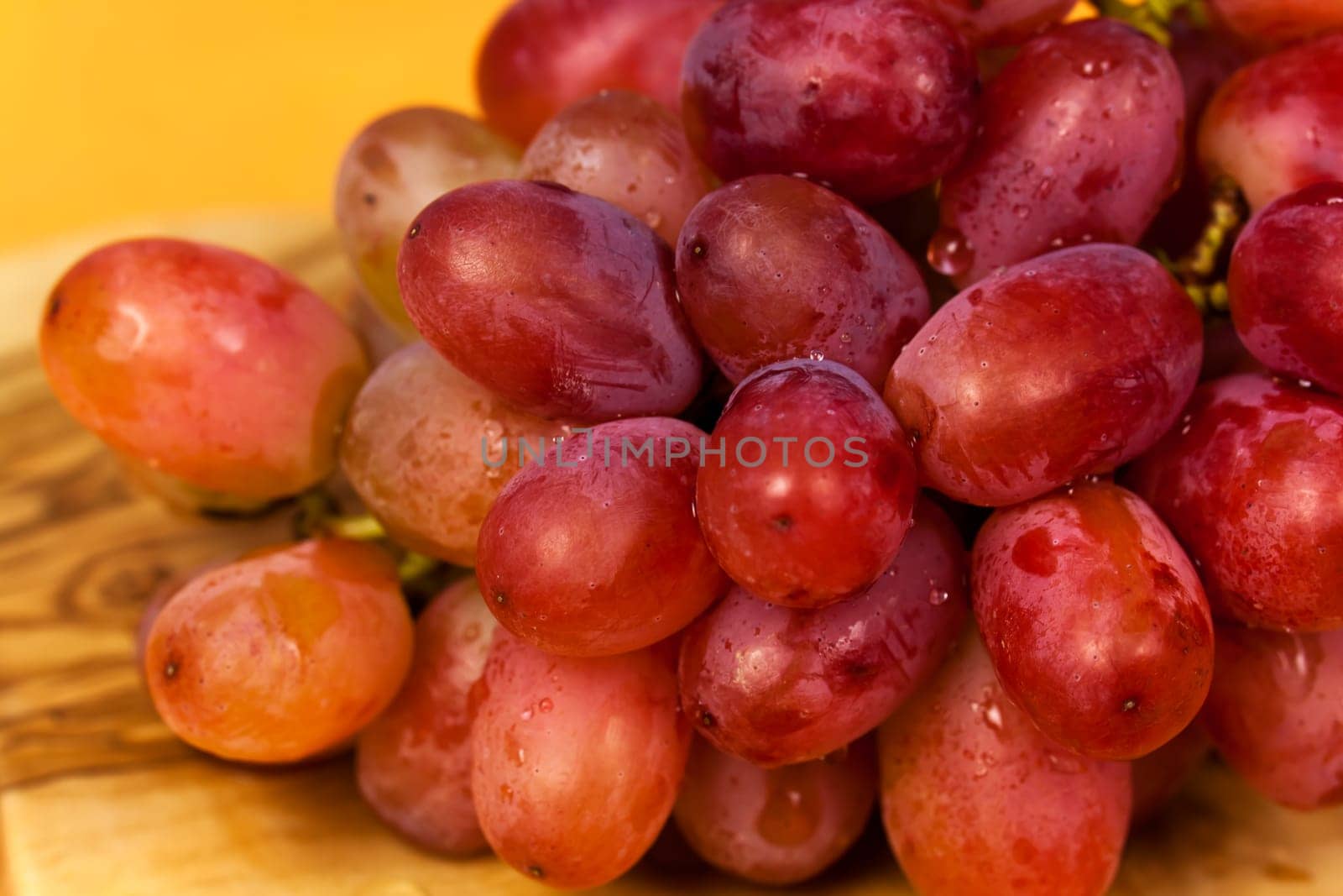 Red grapes