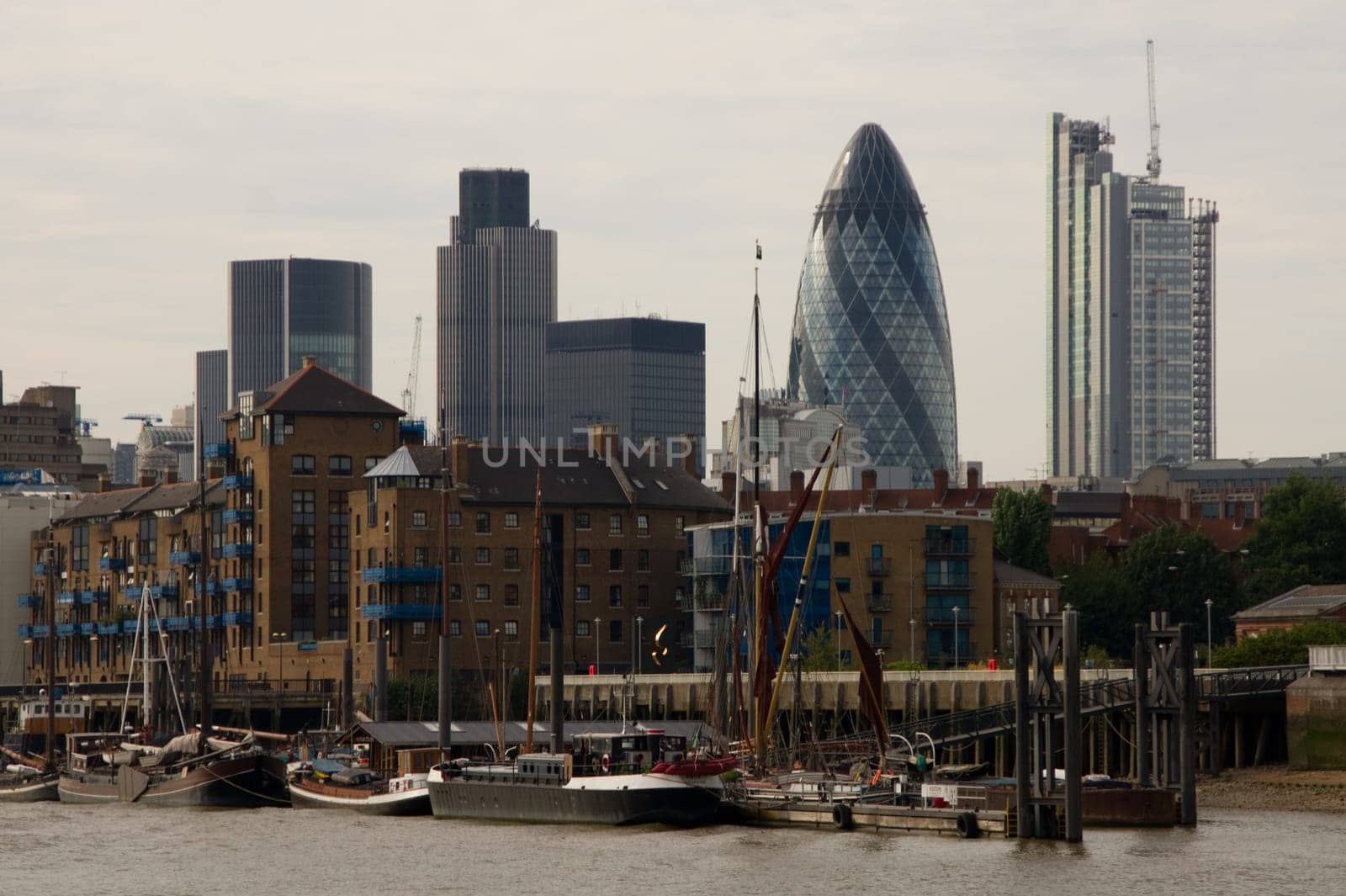 Skyline London Cucumber Financial District