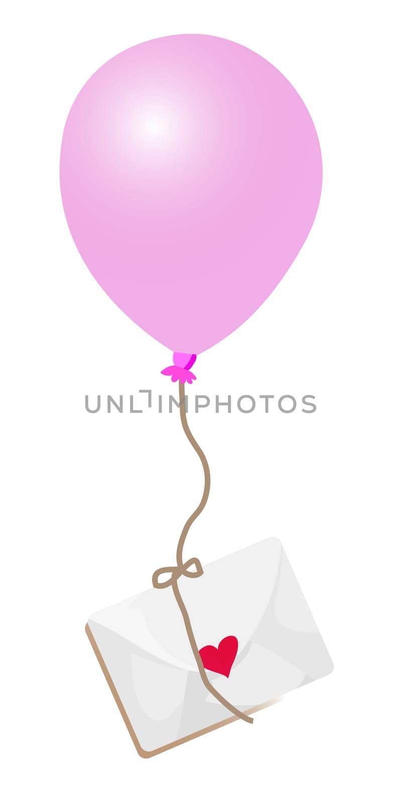 ballon and envelope