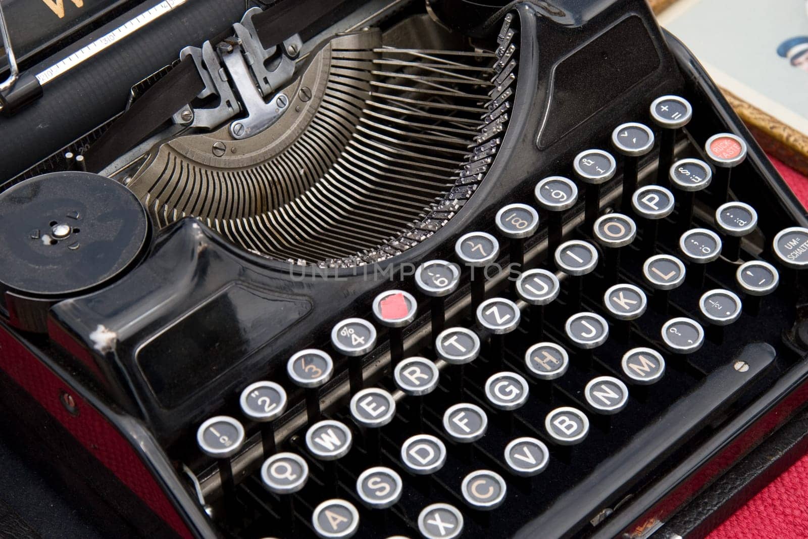Old typewriter