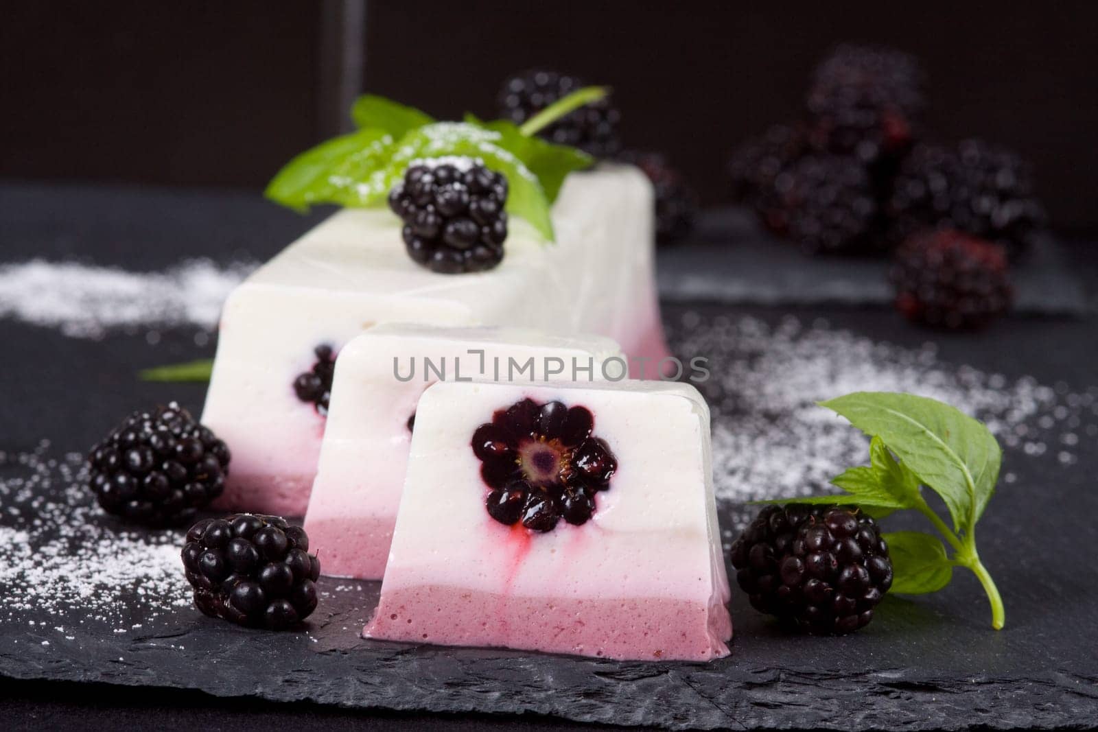 Terrine with berries
