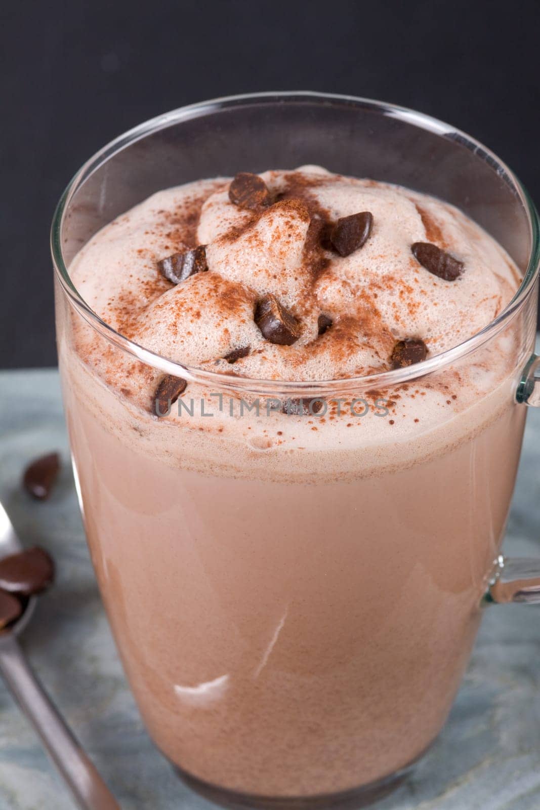 Ice chocolate oblique