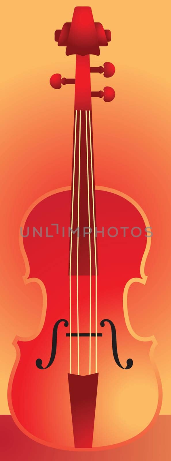 Music instrument violin