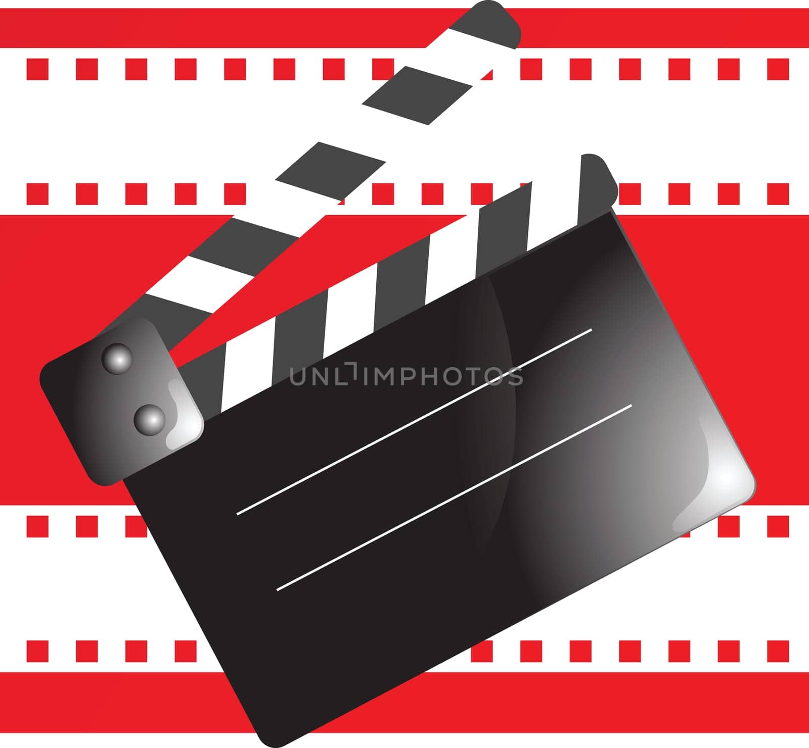 Wood clapper board