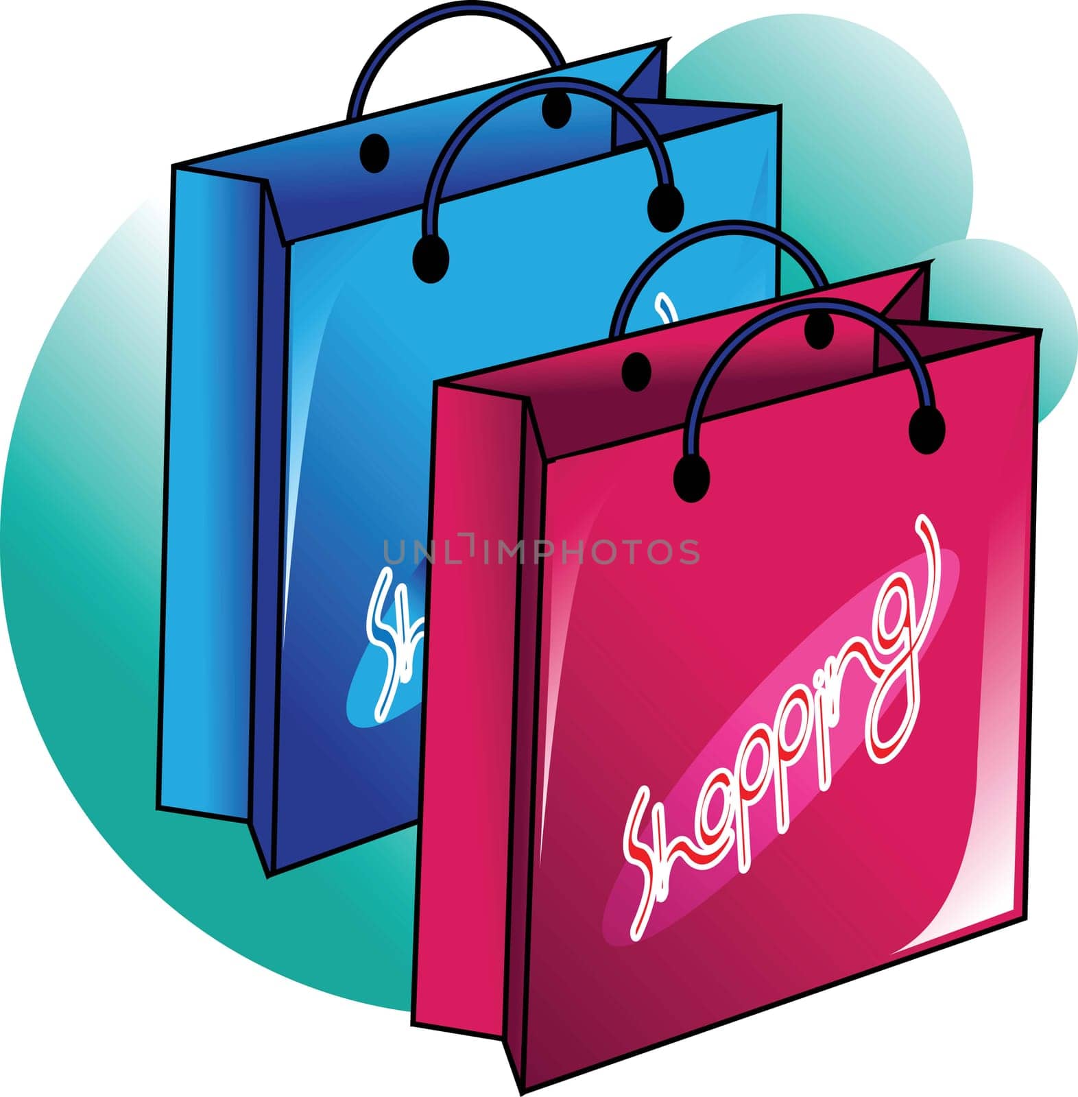 Two shopping basket