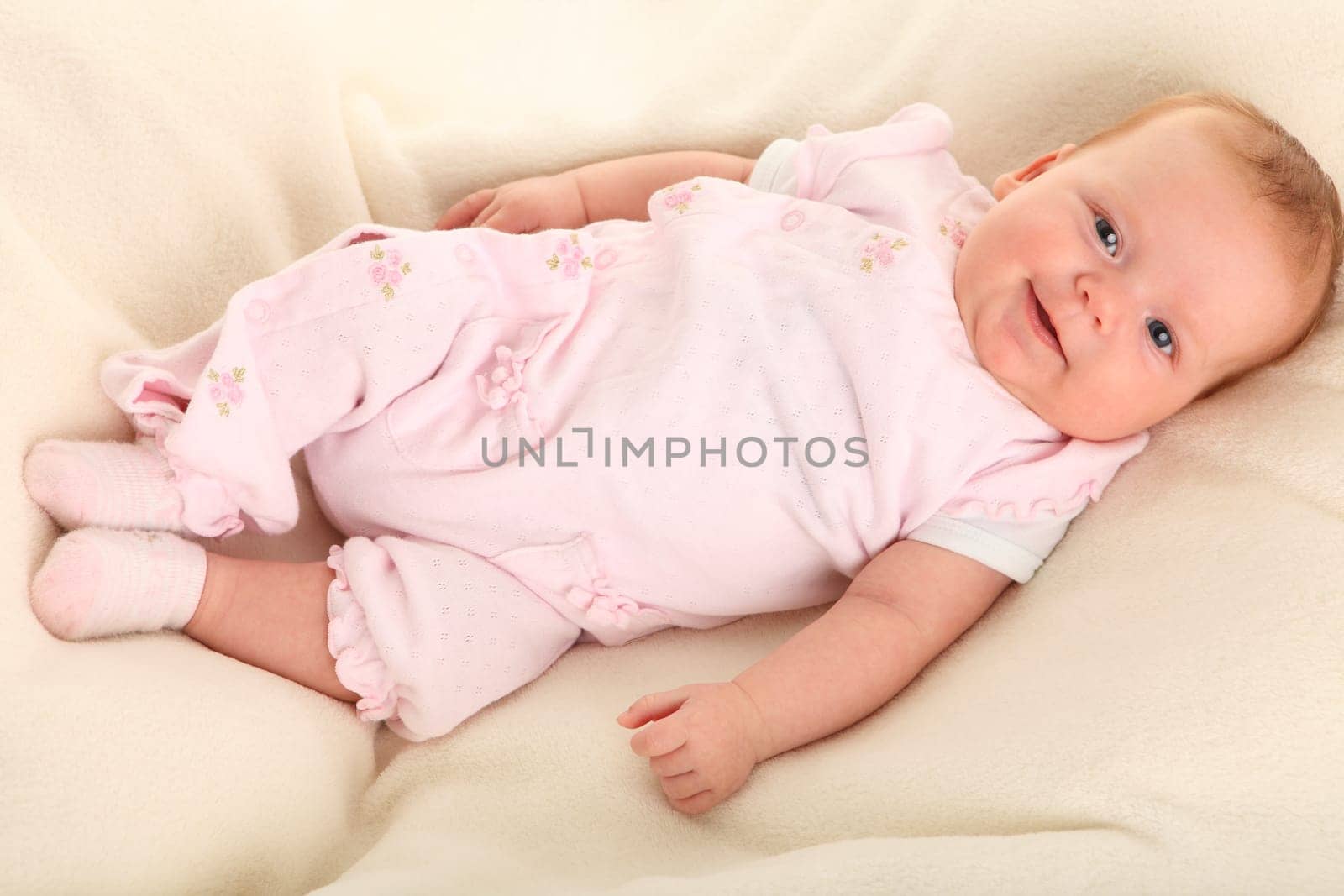 Baby and cuddly blanket