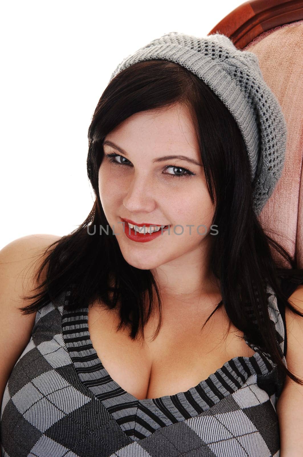Head shot of girl.