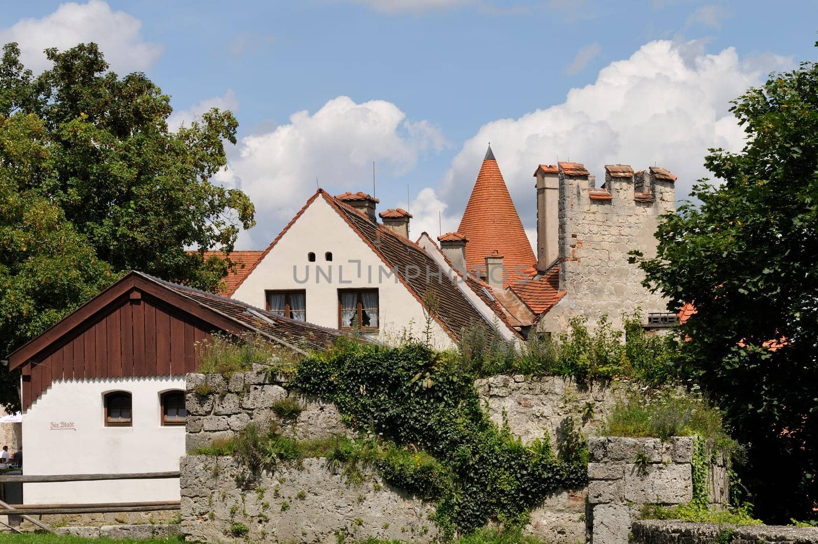 Rooftops in Burghausen