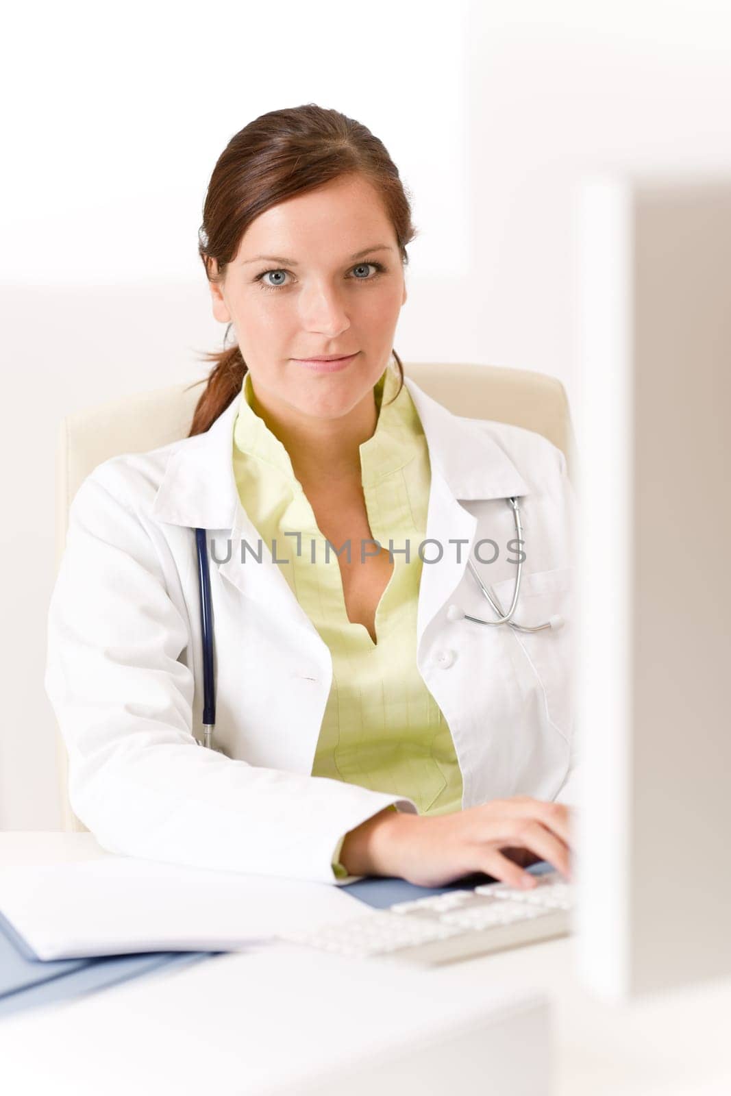 Female doctor at medical office