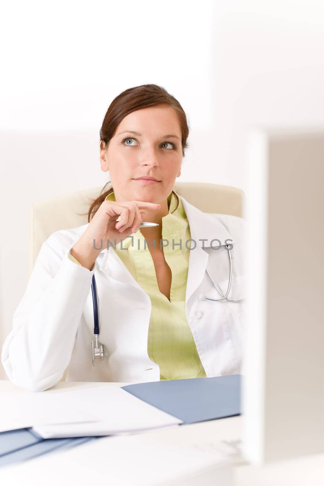 Female doctor at medical office